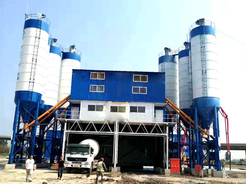 HZS180混凝土攪拌站平面圖-安裝順序，攪拌站廠家設(shè)計(jì)建站